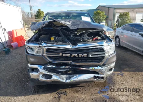 2019 Ram 1500 Big Horn/Lone Star 4X4 6'4 Box z USA, uszkodzony, nr VIN 1C6SRFBT3KN777908